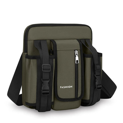 Fashion Trends Men Shoulder Bags High Quality Oxford Crossbody Bag for Men Messenger Bags Stylish Men Bag with Bottle Pocket Sac