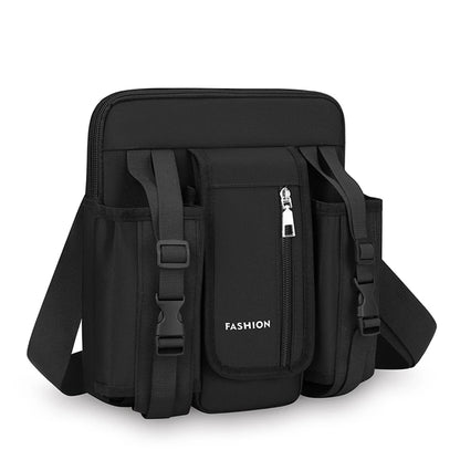 Fashion Trends Men Shoulder Bags High Quality Oxford Crossbody Bag for Men Messenger Bags Stylish Men Bag with Bottle Pocket Sac