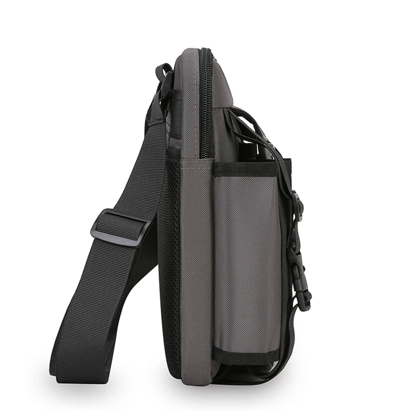 Fashion Trends Men Shoulder Bags High Quality Oxford Crossbody Bag for Men Messenger Bags Stylish Men Bag with Bottle Pocket Sac