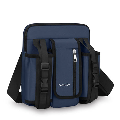 Fashion Trends Men Shoulder Bags High Quality Oxford Crossbody Bag for Men Messenger Bags Stylish Men Bag with Bottle Pocket Sac