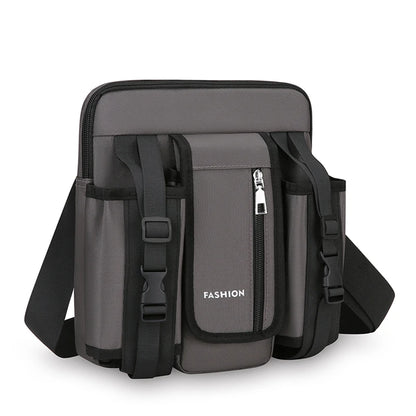 Fashion Trends Men Shoulder Bags High Quality Oxford Crossbody Bag for Men Messenger Bags Stylish Men Bag with Bottle Pocket Sac